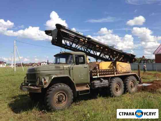Ямобур 15м, бурение скважин на воду Набережные Челны