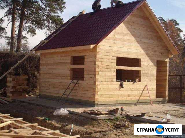 Строительство дач бань беседок все под ключ Лангепас - изображение 1