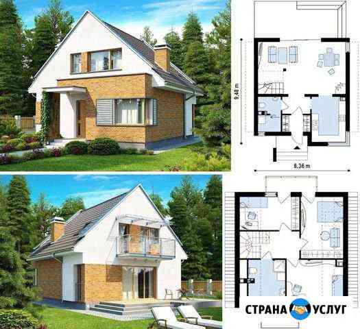 Строительство домов и коттеджей Донское