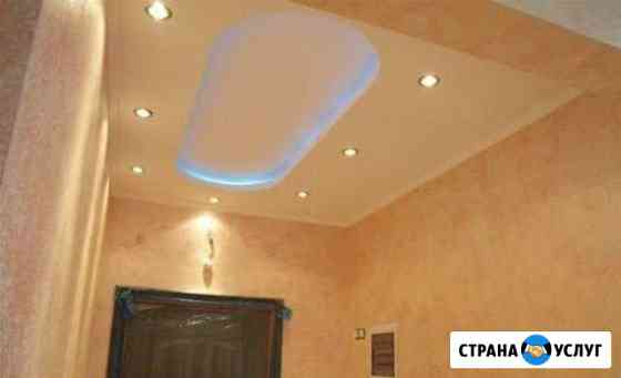 Шпатлевка, штукатурка, покраска, обои Новороссийск