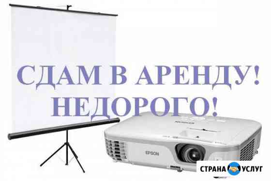 Проектор и экран на ваше мероприятие Вологда