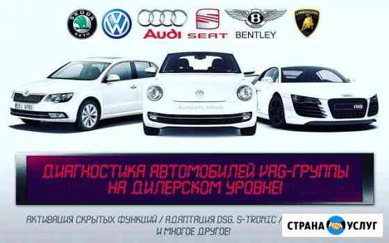 Диагностика, кодирование, прошивка Audi, VW, Skoda Ижевск