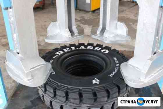 Запрессовка, Монтаж цельнолитых шин на диск Симферополь