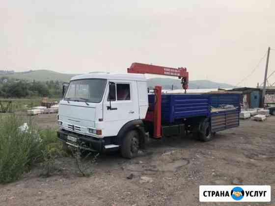 Услуги воровайки 3т, борт 5 тонн Красноярск