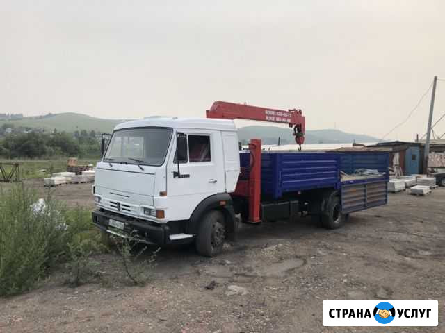 Услуги воровайки 3т, борт 5 тонн Красноярск - изображение 1