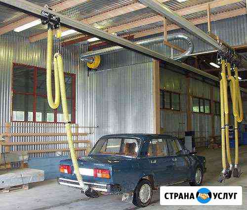 Вентиляция в автомастерской Махачкала