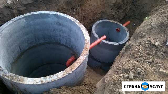 Строим, выгребные ямы, септики,в/проводы Соликамск - изображение 1