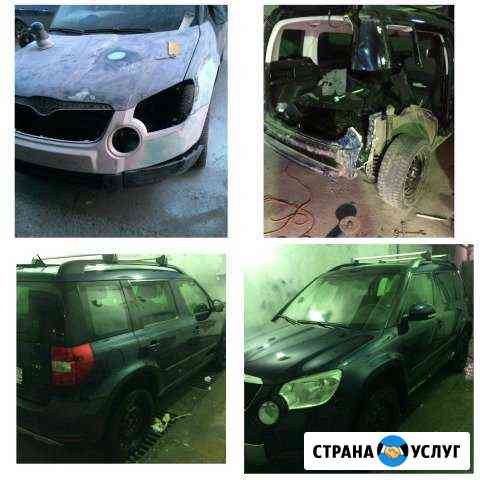 Кузовной ремонт и покраска автомобиля Москва