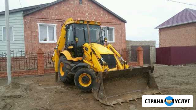 Услуги трактора JCB Астрахань - изображение 1