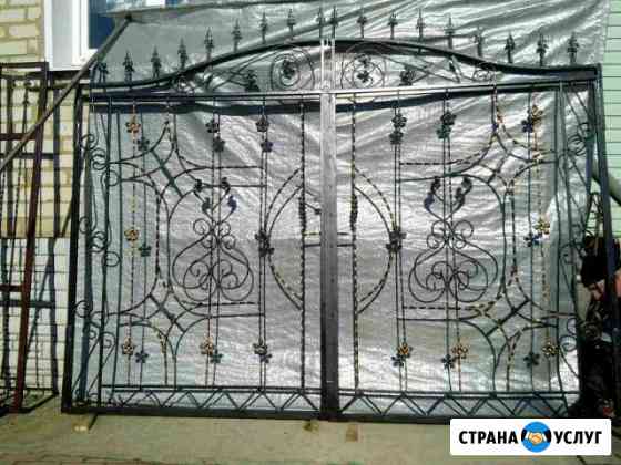 Кованые (распашные, откатные) ворота, калитки Короча