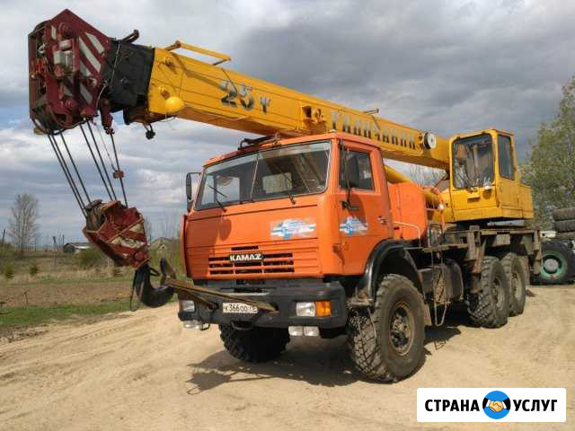 Аренда Автокрана Автовышка Камаз Вездеход 25т/22м Ростов - изображение 1
