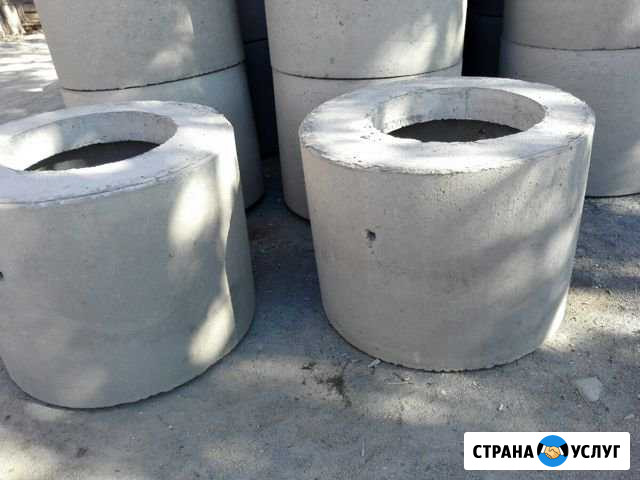 Кольца колодезные,крышки с люками,жби.Доставка Медвежьегорск - изображение 1