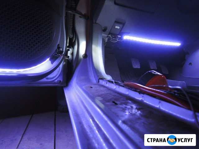 Ремонт замена подсветки салона панели Сургут - изображение 1