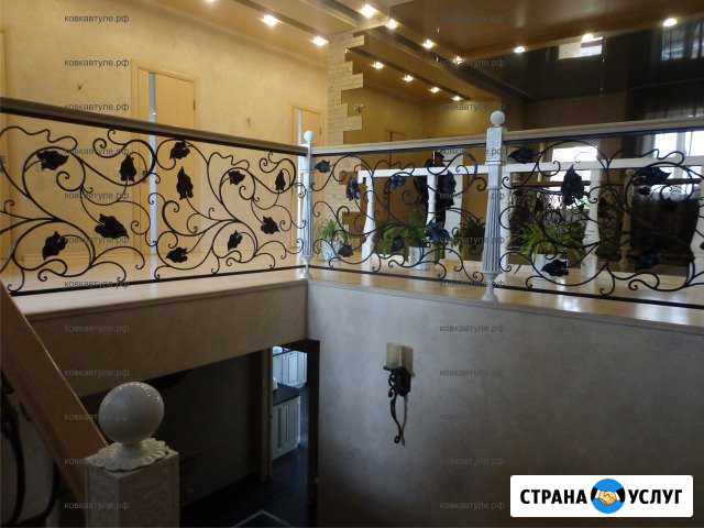 Лестницы кованые,винтовые,кованые перила Тула - изображение 1