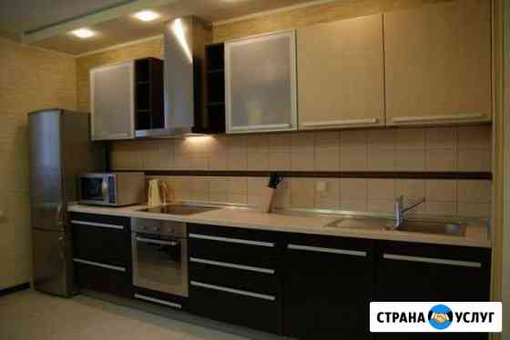 Кухня в стиле хайтек. Прямые линии Новороссийск