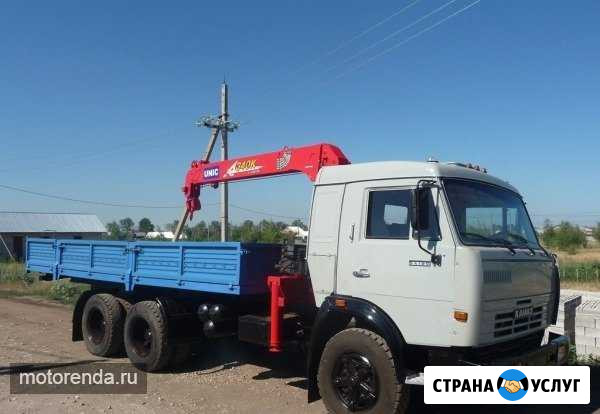 Услуги камаза с манипулятором Усть-Лабинск - изображение 1