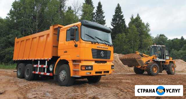 Доставка до 30 тонн : песка щебня чернозема грунта Липецк - изображение 1