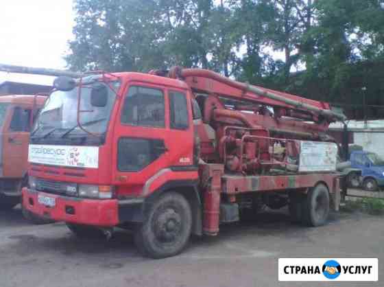 Аренда бетононасоса в Сочи. Бетон Сочи