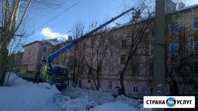 Мини экскаватор-ямобур, Автовышка, вывоз мусора Соликамск - изображение 1