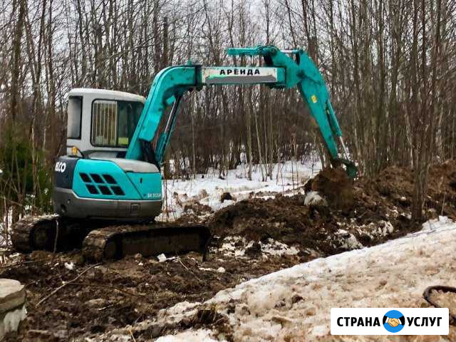 Аренда Экскаватора Луга - изображение 1