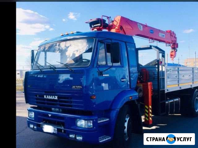 Услуги крана манипулятора Санкт-Петербург - изображение 1