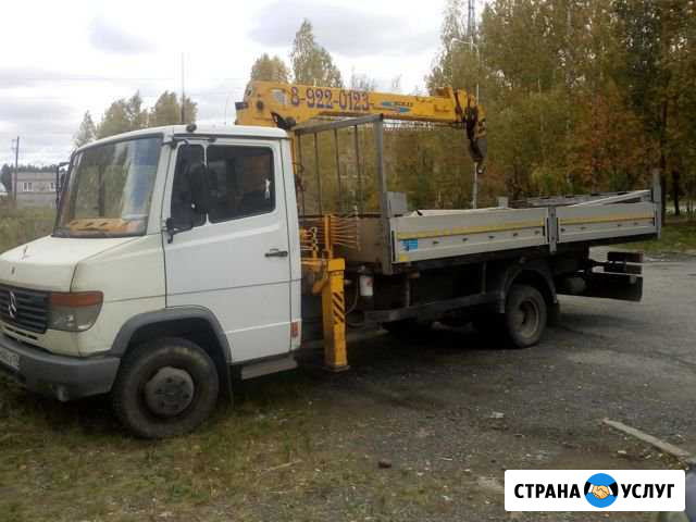 Услуги грузовика с манипулятором Нижняя Тура - изображение 1