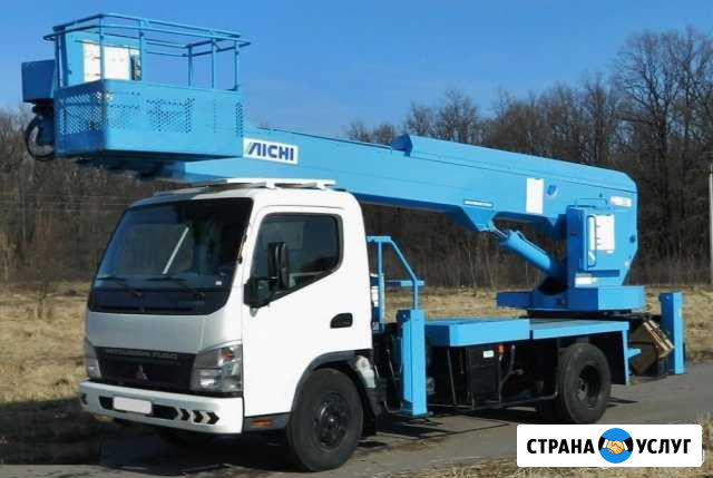 Услуги Автовышки, ямобура, автокрана Оренбург - изображение 1