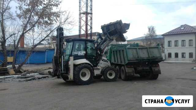 Аренда экскаватора погрузчика Hidromek 102b Казань - изображение 1