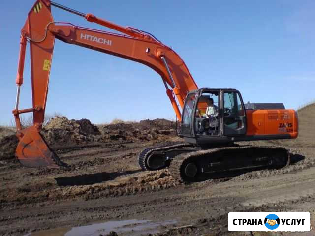 Аренда экскаватора Hitachi ZX 350 LCH, 1.5м3 Томск - изображение 1