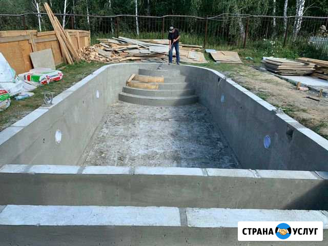 Строительство бетонных бассейнов под ключ Павловская Слобода - изображение 1