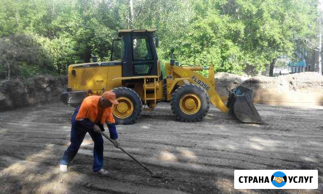 Погрузчик Спецтехника Планировка Благоустройство Барнаул - изображение 1