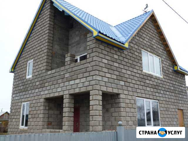 Строим дома, пристройки из отсевоблоков Комсомольск-на-Амуре - изображение 1