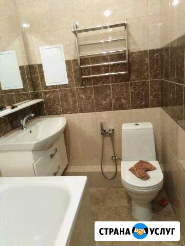 Ванная под ключ Ремонт ванной комнаты плиточник Краснодар - изображение 1