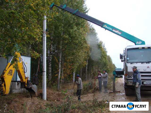 Услуги манипулятора /люлька /вышка /эвакуатор Сясьстрой - изображение 1