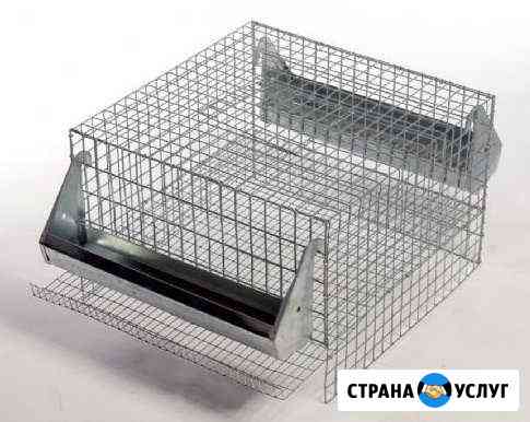 Изготовлю клетки для животных из сетки и дерева Курск