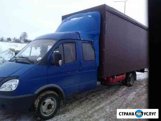 Грузоперевозки газель(фермер) -5.5м.(27м3) Чебоксары
