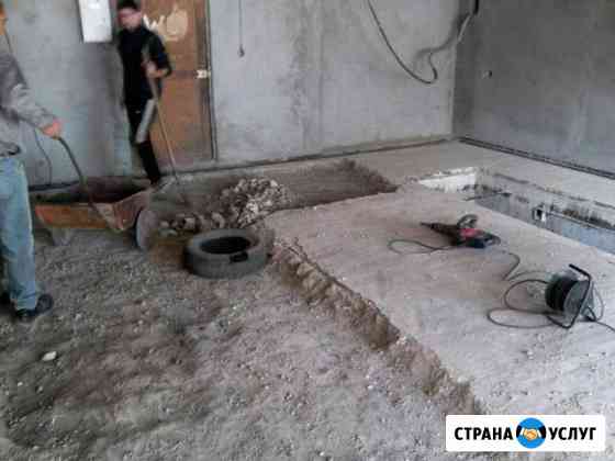 Слом стен вынос и паковка в мешки демонтаж Шахты