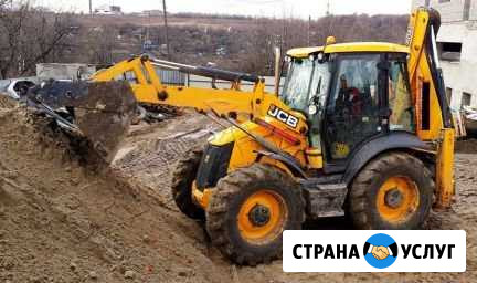 Услуги экскаватора-погрузчика Серов - изображение 1