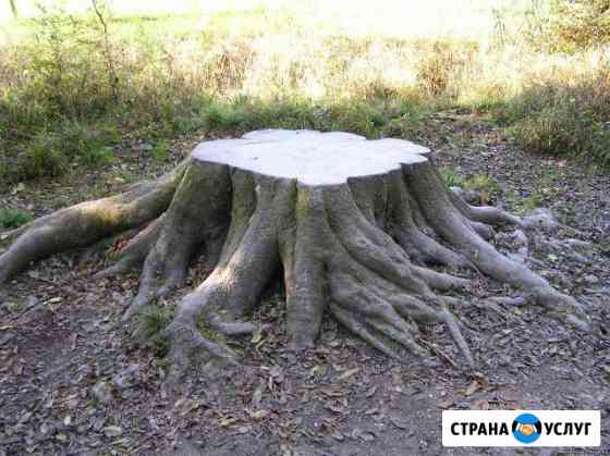 Корчевка пней (корчевание, спил, дробление) Красноярск