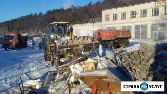 Уборка вывоз снега мусора Зеленодольск