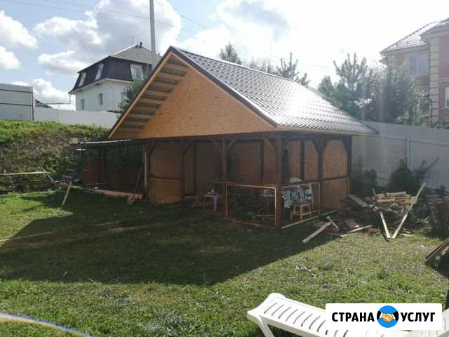 Фундаменты, бани, биседки, кровля, фасады Томск - изображение 1