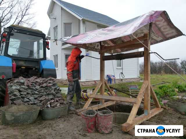 Колодцы,септики,вспашка,покос Старая Русса - изображение 1