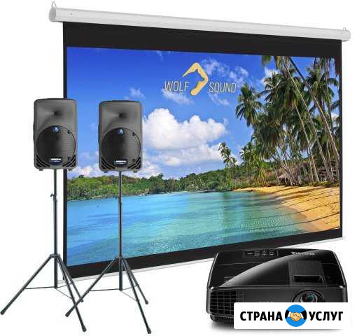Аренда проектора, микрофонов, колонок Сочи - изображение 1