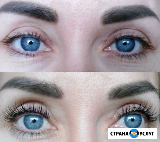 Ламинирование и ботокс ресниц вельвет Курган - изображение 1