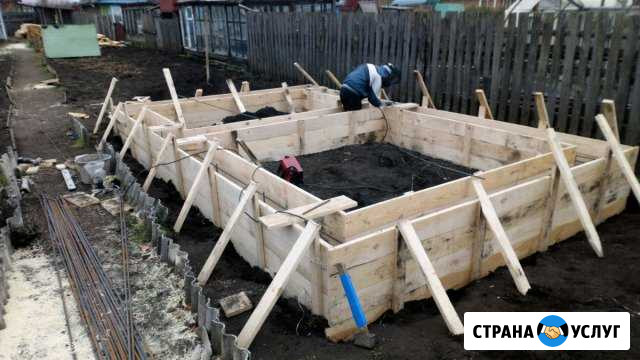 Фундаменты, бетонные работы, строительные работы Канск - изображение 1