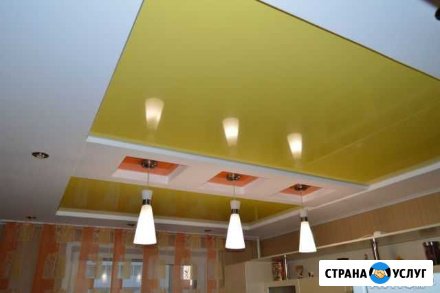 Ремонт квартир, натяжные потолки, натяжные резные Железногорск - изображение 1