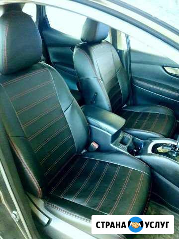 Пошив модельных авточехлов перетяжка авто салонов Рубцовск - изображение 1