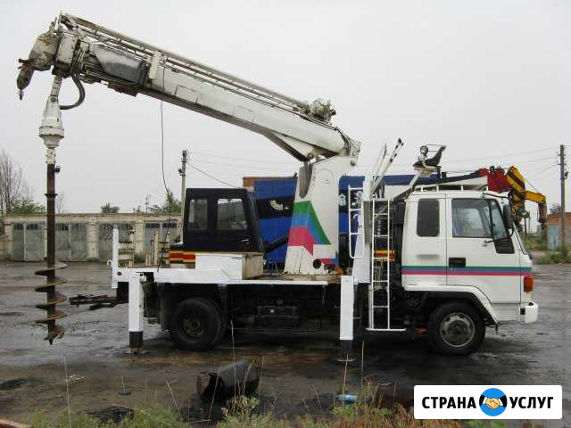 Ямобур + кран + мнипултр Волжский Волгоградской области - изображение 1