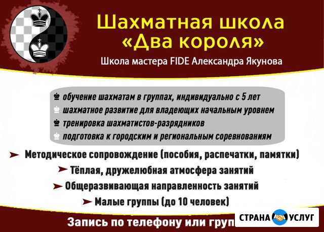 Обучение игре в шахматы Череповец - изображение 1