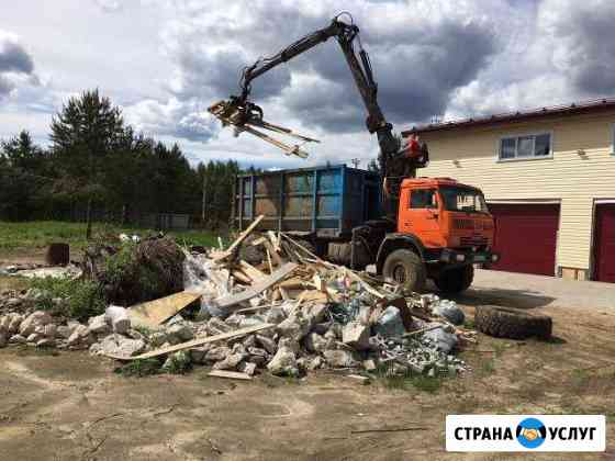 Аренда ломовоза Камаз, грузоподъемность крана 3 т Череповец